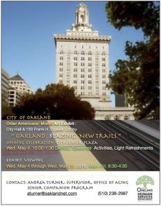 City-of-Oakland-Older-AmericansGÇÖ-Month-0516-poster-235x300, Wanda’s Picks for May-June 2016, Culture Currents 